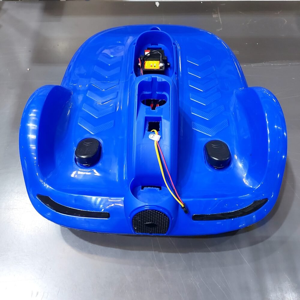⁦380W Electric Car for Kids, Blue⁩ - الصورة ⁦3⁩