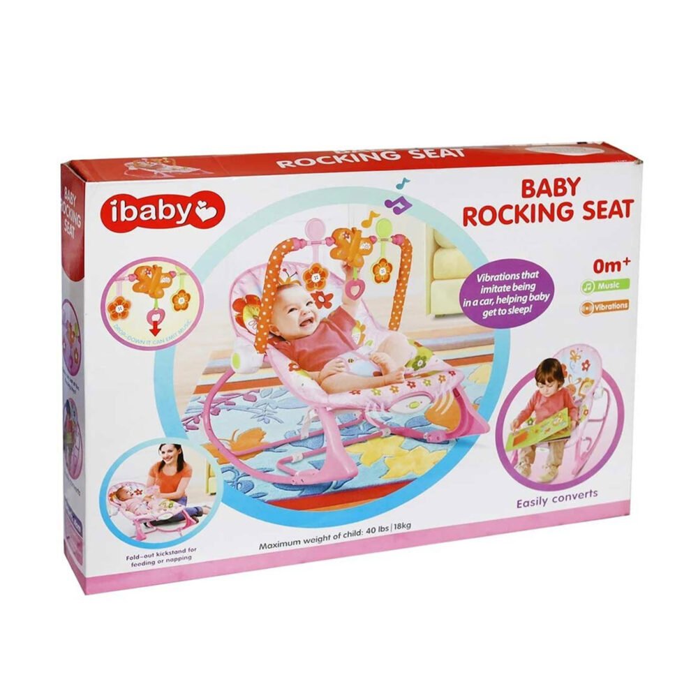 ⁦Musical Baby Rocking Chair⁩ - الصورة ⁦5⁩