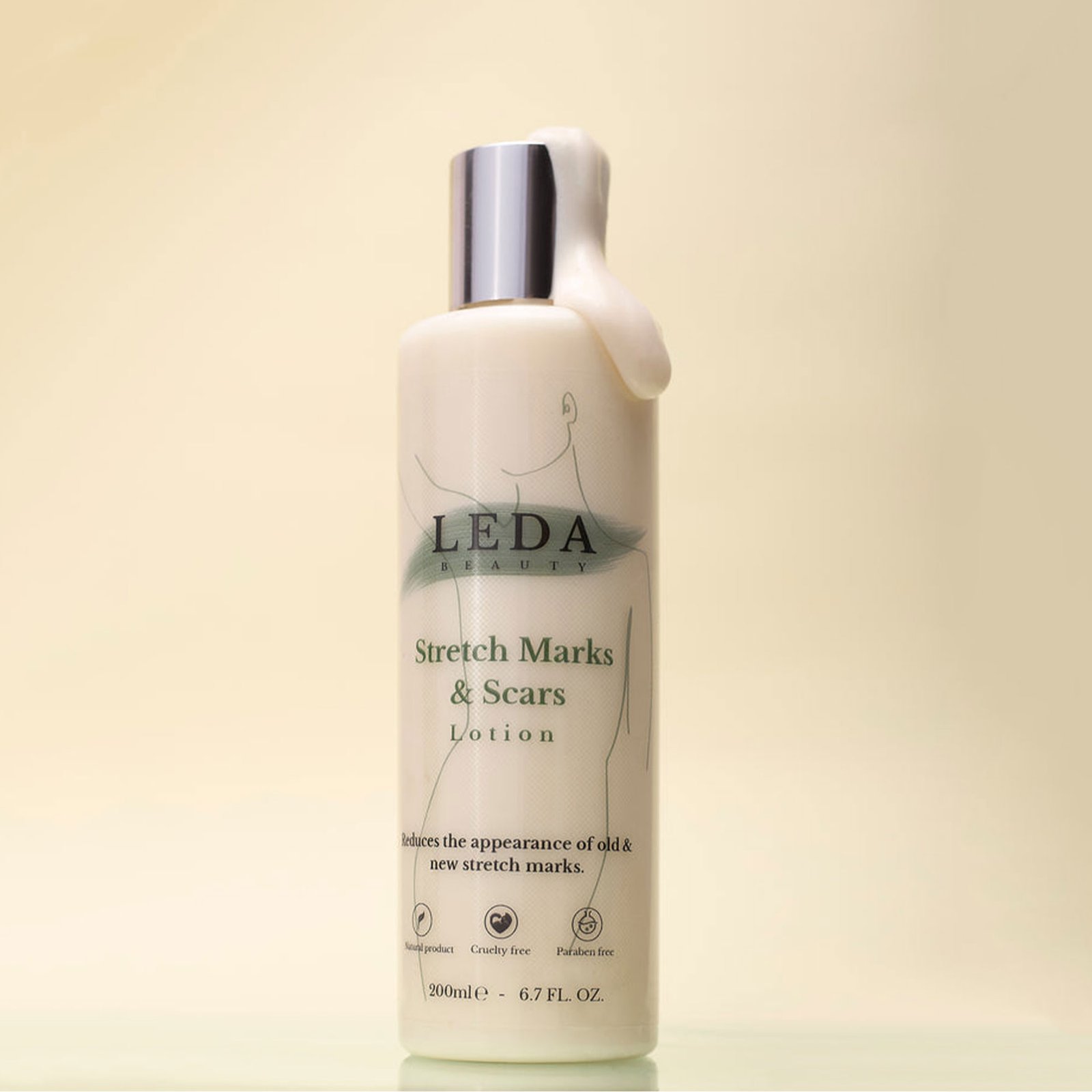 عرض القضاء علي علامات التمدد (لوشن ليدا + ديرما رولر) - الصورة 2