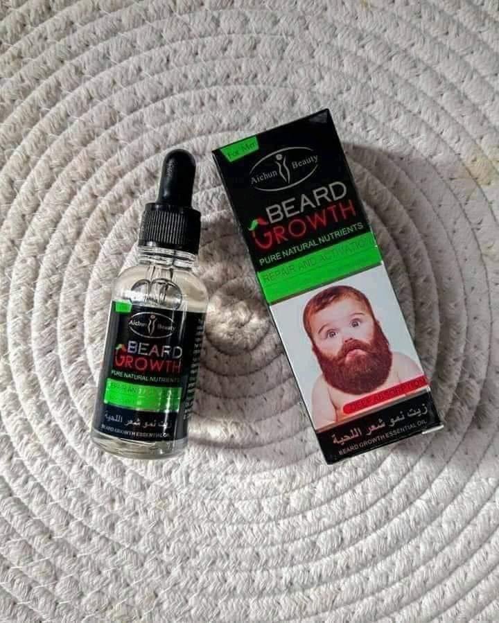 زيت نمو اللحية + درما رولر مجانا - الصورة 3