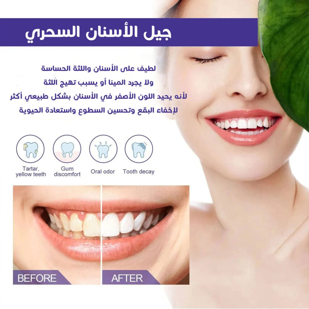 ⁦عرض 6 حبات جيل تبييض وتنظيف الاسنان السحري⁩ - الصورة ⁦2⁩