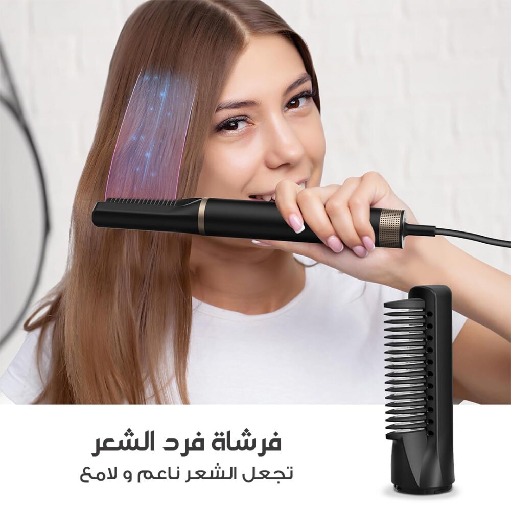 ⁦• فرشاة فرد الشعر5 في 1 المتطورة, ضمان سنتين⁩ - الصورة ⁦2⁩