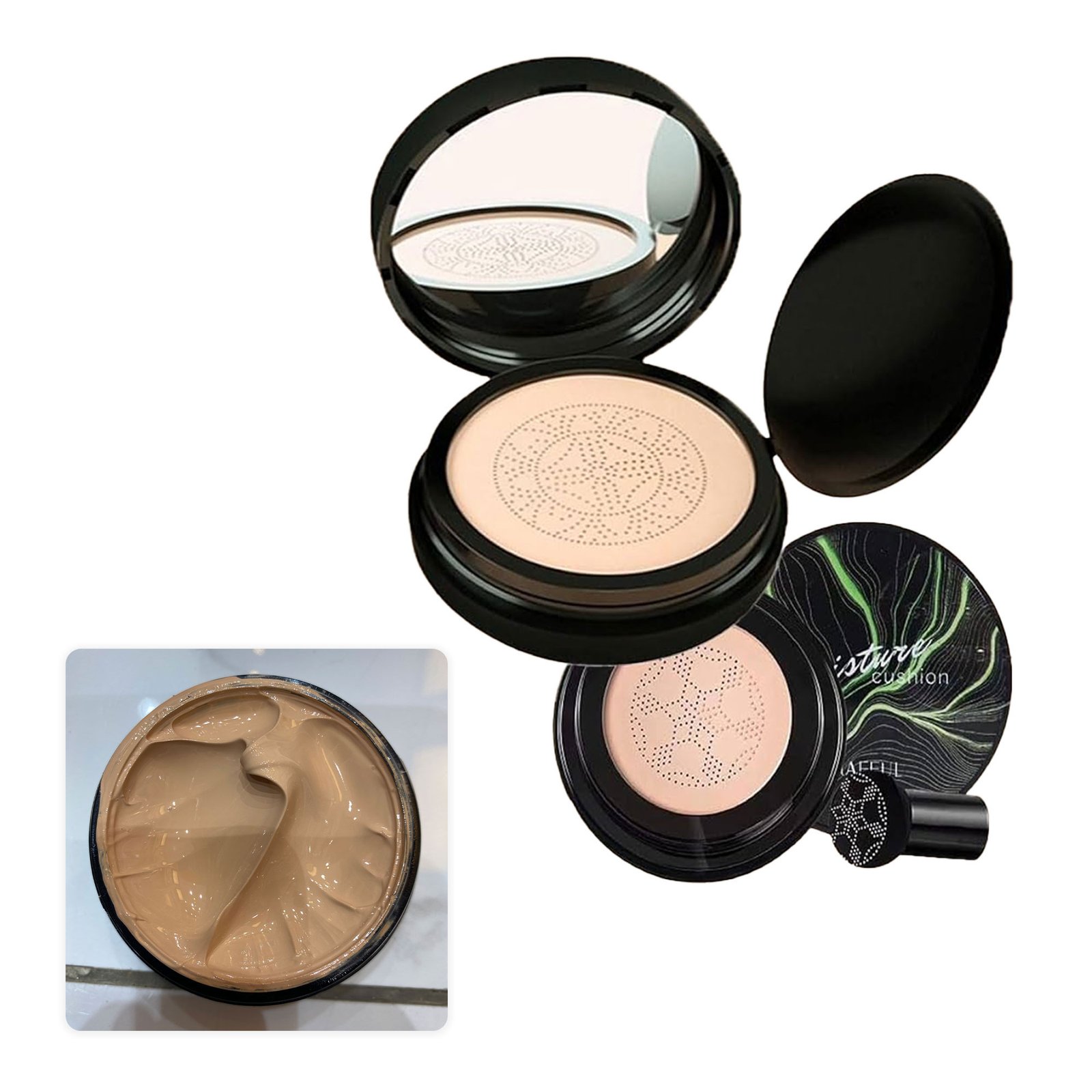 (خيوط الكولاجين الذهبية هدية+كريم الأساس الفلتر+كريم التفتيح المميز+كريم شد البشرة و التخسيس+كريم التخلص من تجاعيد منطقة العين) فلتر طبيعي - الصورة 3