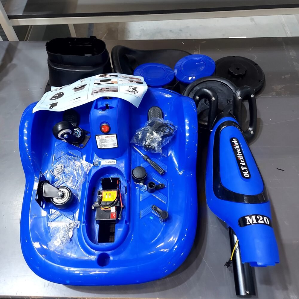 ⁦380W Electric Car for Kids, Blue⁩ - الصورة ⁦4⁩