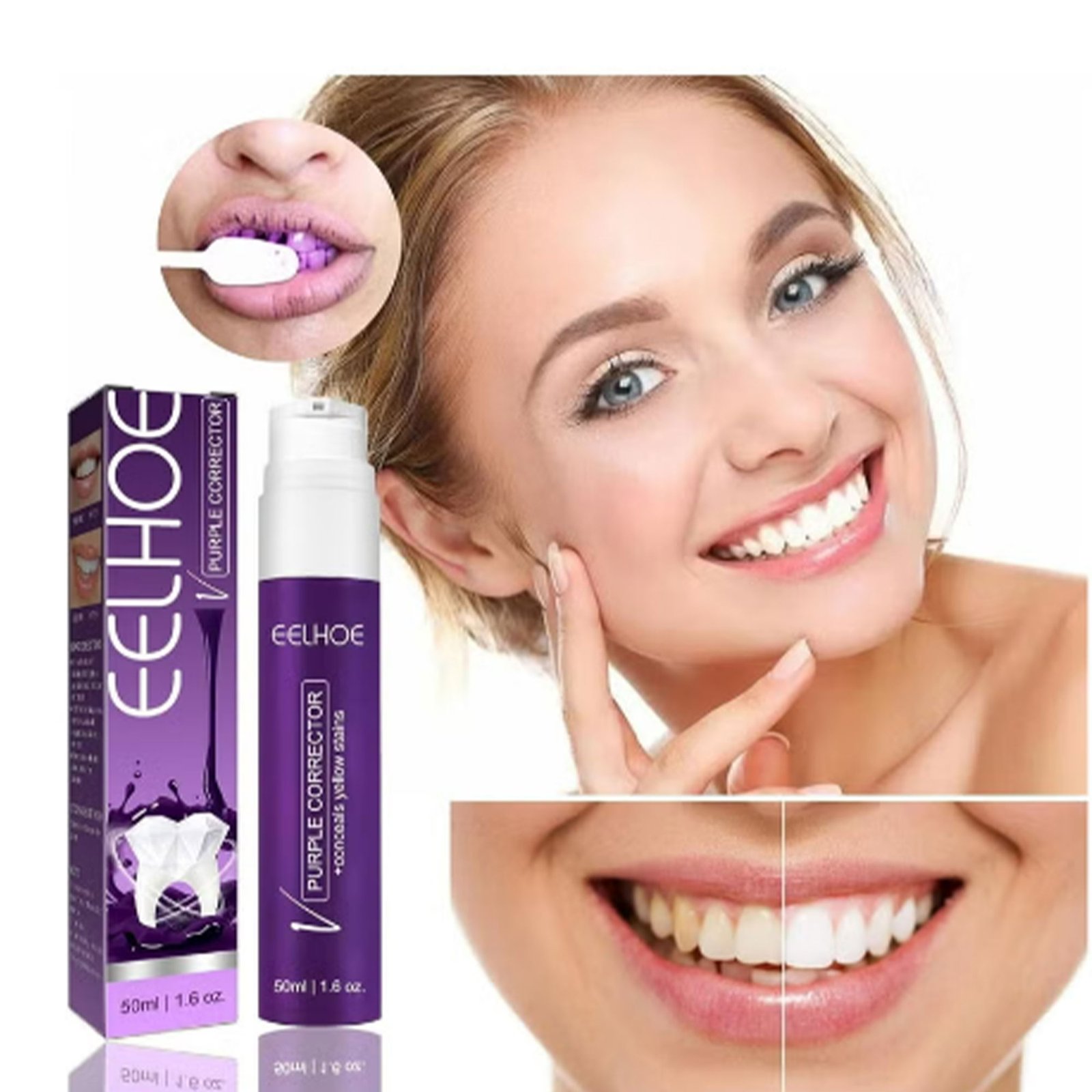 عرض 2 جيل تبييض الاسنان+ 1 هدية - الصورة 2