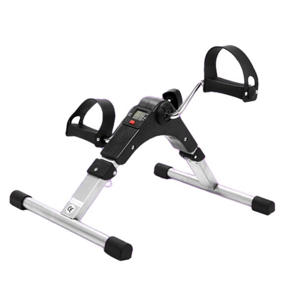 Small Foldable Home Exercise Machine with Pedals and LCD Screen