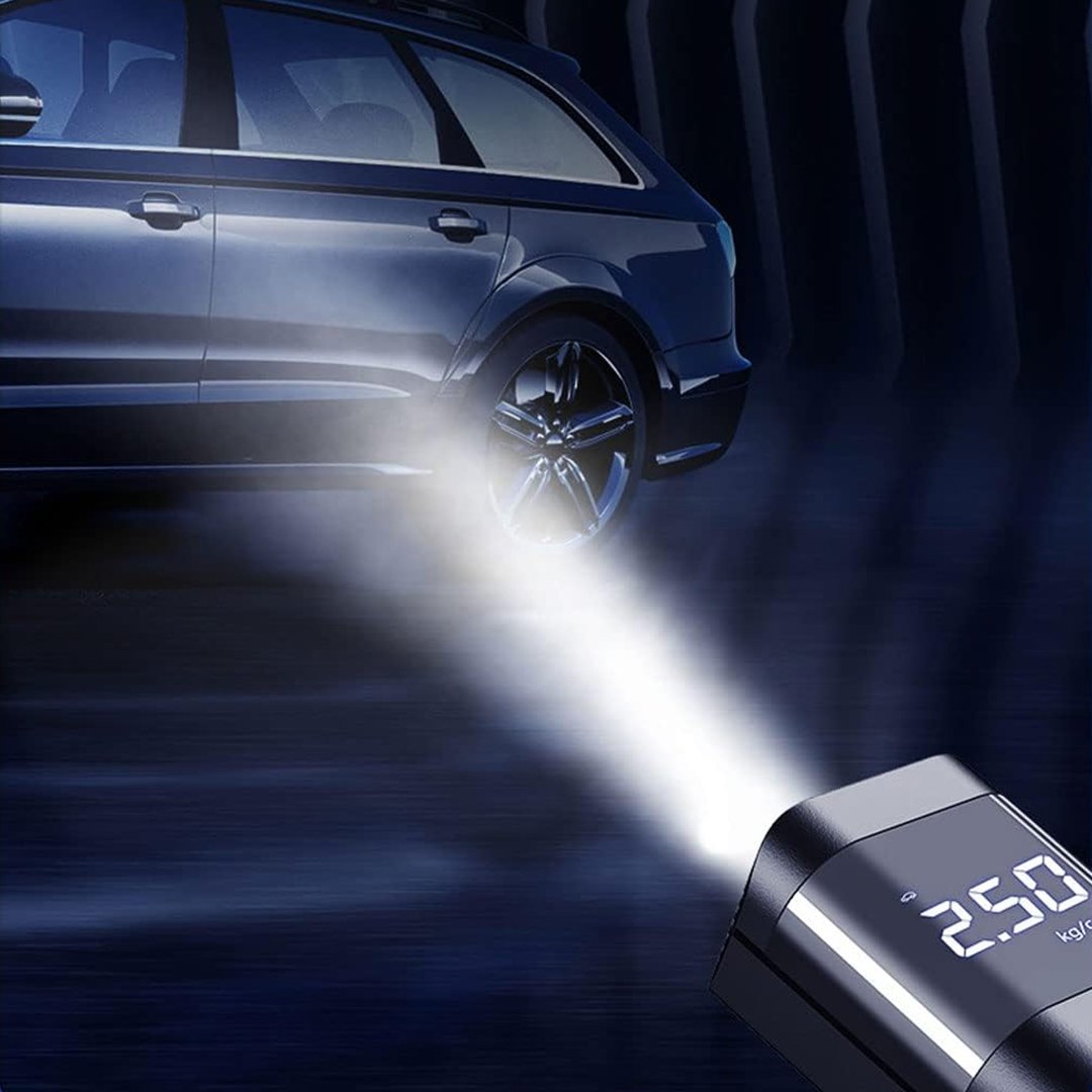 • منفاخ اطارات مزود بباور بانك للجوال - الصورة 9